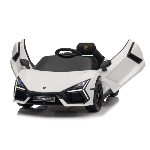 Auto na akumulator dla dzieci Lamborghini Revuelto Biały QLS-8603.BIA